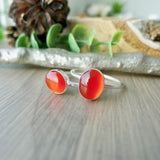 Carnelian Ring, Smooth Oval