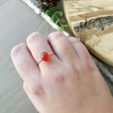 Carnelian Ring, Smooth Oval