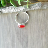 Carnelian Ring, Smooth Oval