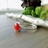 Carnelian Ring, Smooth Oval