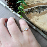 Rose Quartz Ring, 5mm