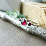 Garnet Ring, Triple