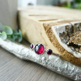 Garnet Ring, Triple