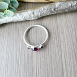 Garnet Ring, Triple