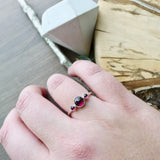 Garnet Ring, Triple