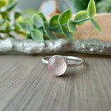 Rose Quartz Ring, Large