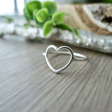 Open Heart Ring