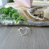 Open Heart Ring