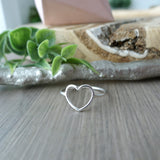 Open Heart Ring