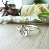 Violet Flower Ring