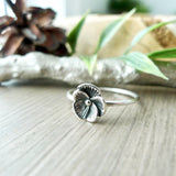 Violet Flower Ring