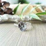 Violet Flower Ring