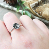 Violet Flower Ring