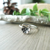 Pansy Flower Ring