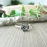 Pansy Flower Ring