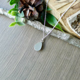 Emerald Necklace, Faceted, Tear Drop,