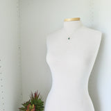 Emerald Necklace, Faceted, Tear Drop,