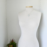 Sterling Opal, Tear Drop, Floral