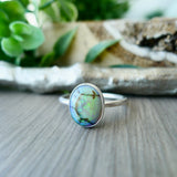 Sterling Opal Ring, Oval, Smaller