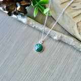 Emerald Necklace, Faceted Round
