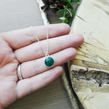 Emerald Necklace, Faceted Round