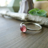 Strawberry Quartz Ring