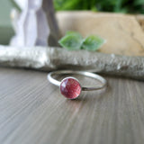 Strawberry Quartz Ring