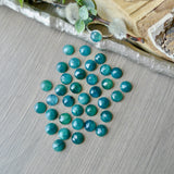 Grandidierite Ring, Faceted Round 8mm