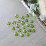 Vesuvianite Necklace, Faceted, Round 8mm