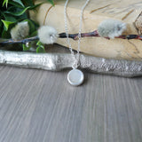 Vesuvianite Necklace, Faceted, Round 8mm