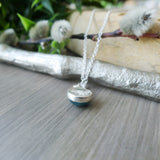 Grandidierite Necklace, Faceted, Round 8mm