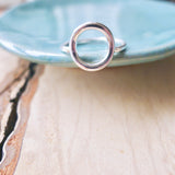 Open Circle Ring