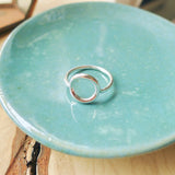 Open Circle Ring