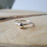 Pebble Ring, Silver