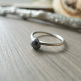 Pebble Ring, Blackened