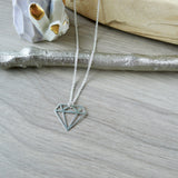 Diamond Necklace, Thin