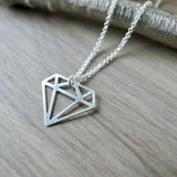 Diamond Necklace, Thin