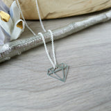 Diamond Necklace, Thin