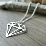 Diamond Necklace, Thin
