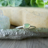 Opal Ring, Smooth Oval