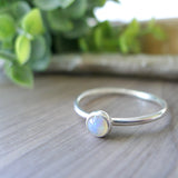 Opal Ring, Smooth Round