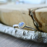 Opal Ring, Smooth Round