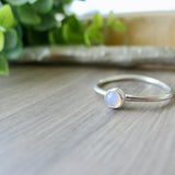 Opal Ring, Smooth Round