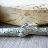 Diamond Ring, Hexagon, Salt and Pepper