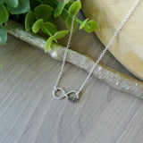 Flower Infinity Necklace