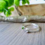 Birthstone Ring, Family Stacking Rings