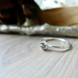 Diamond Ring, Hexagon, Salt and Pepper