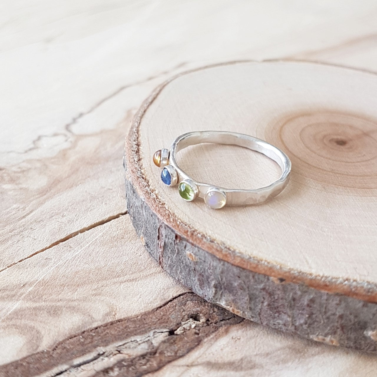 Silver 2025 family ring